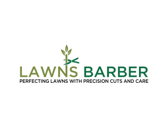 Lawn Barber  logo design by oke2angconcept