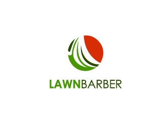 Lawn Barber  logo design by Logoways