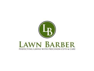 Lawn Barber  logo design by johana