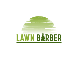 Lawn Barber  logo design by Kruger