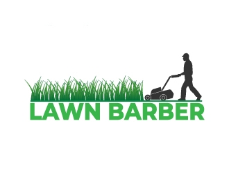 Lawn Barber  logo design by kasperdz