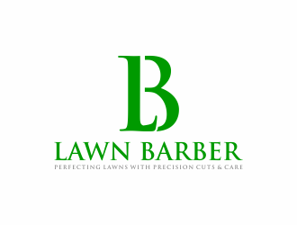 Lawn Barber  logo design by menanagan
