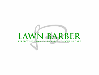 Lawn Barber  logo design by menanagan