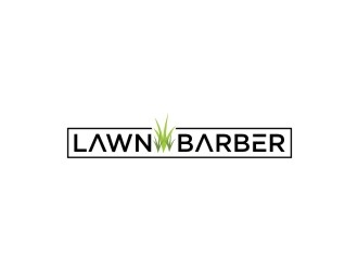 Lawn Barber  logo design by Adundas