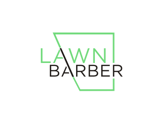 Lawn Barber  logo design by BintangDesign