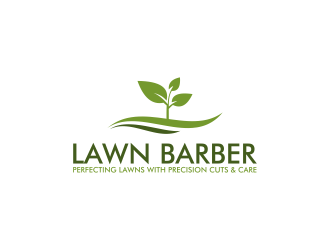 Lawn Barber  logo design by RIANW