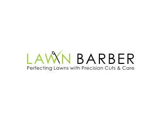 Lawn Barber  logo design by revi