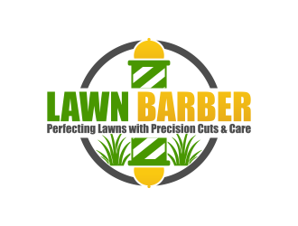 Lawn Barber  logo design by Purwoko21