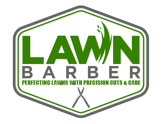 Lawn Barber  logo design by scriotx