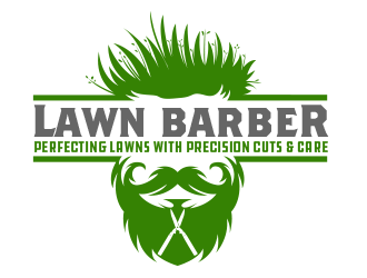 Lawn Barber  logo design by scriotx