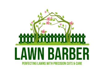 Lawn Barber  logo design by rahmatillah11
