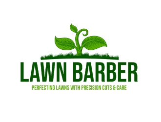 Lawn Barber  logo design by rahmatillah11