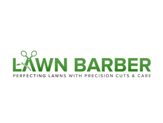 Lawn Barber  logo design by nikkl