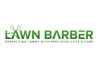 Lawn Barber  logo design by nikkl