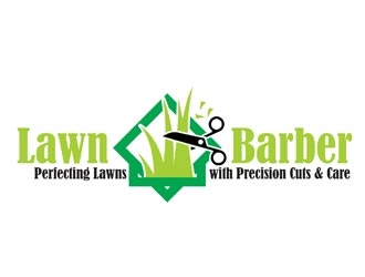 Lawn Barber  logo design by creativemind01