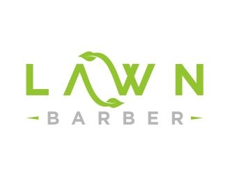 Lawn Barber  logo design by boogiewoogie
