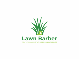 Lawn Barber  logo design by luckyprasetyo