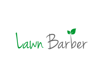 Lawn Barber  logo design by Inaya