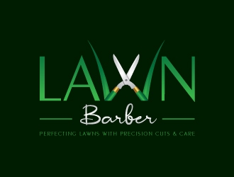Lawn Barber  logo design by sanu