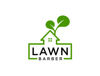 Lawn Barber  logo design by artery