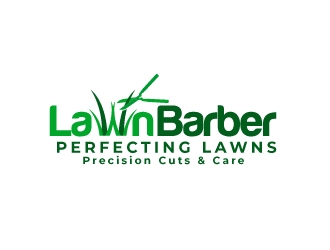 Lawn Barber  logo design by Rock