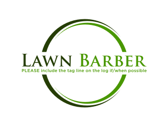 Lawn Barber  logo design by puthreeone