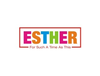 ESTHER For Such A Time As This logo design by Diancox