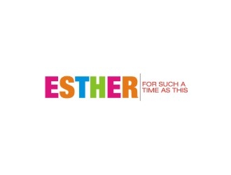 ESTHER For Such A Time As This logo design by Diancox