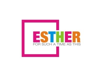 ESTHER For Such A Time As This logo design by Diancox