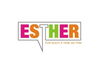 ESTHER For Such A Time As This logo design by Diancox
