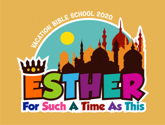 ESTHER For Such A Time As This logo design by coco