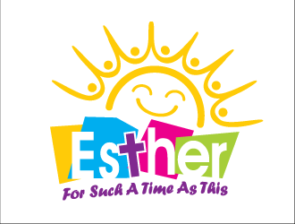 ESTHER For Such A Time As This logo design by golekupo