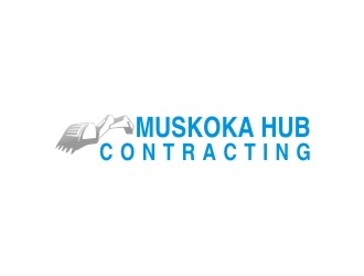 Muskoka Hub Contracting logo design by Diancox