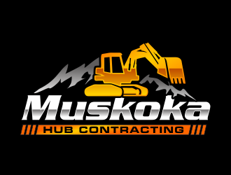 Muskoka Hub Contracting logo design by hidro