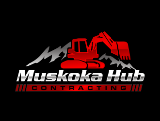 Muskoka Hub Contracting logo design by hidro