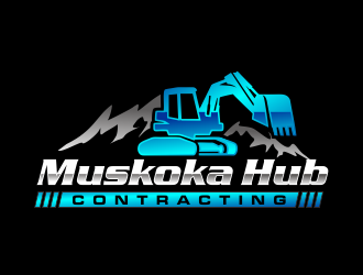 Muskoka Hub Contracting logo design by hidro