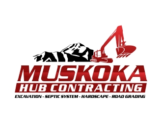 Muskoka Hub Contracting logo design by cikiyunn