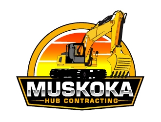 Muskoka Hub Contracting logo design by AamirKhan