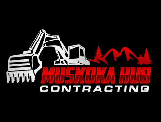 Muskoka Hub Contracting logo design by THOR_