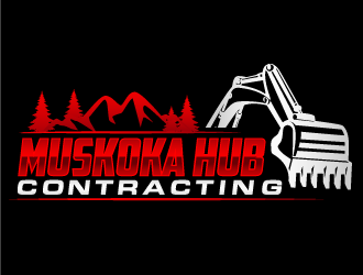 Muskoka Hub Contracting logo design by THOR_