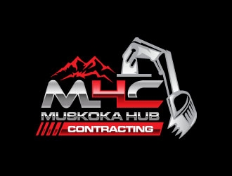 Muskoka Hub Contracting logo design by zinnia