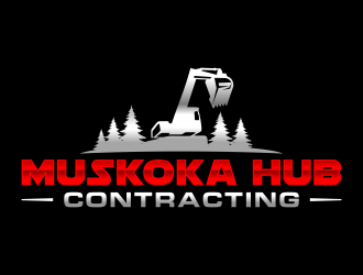 Muskoka Hub Contracting logo design by ingepro