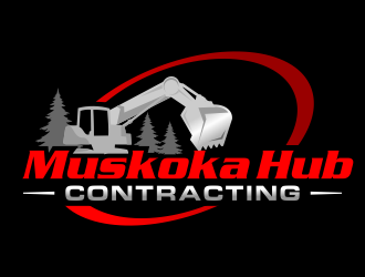 Muskoka Hub Contracting logo design by ingepro