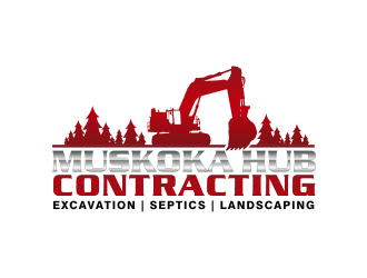 Muskoka Hub Contracting logo design by dhe27