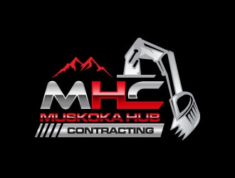 Muskoka Hub Contracting logo design by zinnia