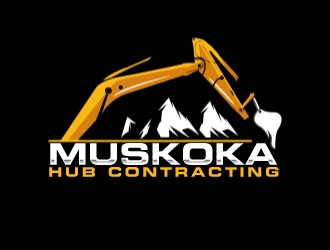 Muskoka Hub Contracting logo design by AamirKhan