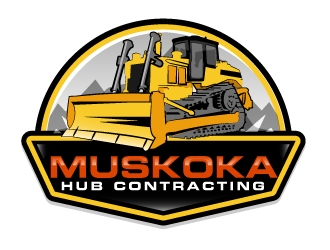 Muskoka Hub Contracting logo design by AamirKhan
