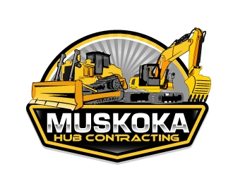 Muskoka Hub Contracting logo design by AamirKhan