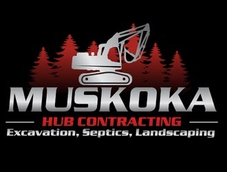 Muskoka Hub Contracting logo design by creativemind01