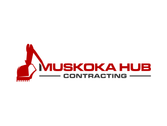 Muskoka Hub Contracting logo design by Inaya